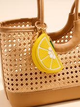 Load image into Gallery viewer, Lemon Zip Pouch Charm