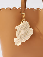 Load image into Gallery viewer, Ivory Fish Zip Pouch Charm
