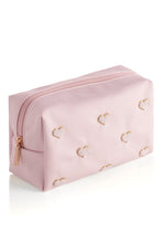 Load image into Gallery viewer, Shiraleah Blush Hearts Zip Pouch