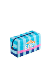 Load image into Gallery viewer, SFP Large Zip Pouch Turquoise