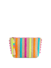 Load image into Gallery viewer, Summer Stripes Zip Pouch