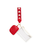 Load image into Gallery viewer, Shiraleah Taylor Mini Wristlet Red