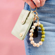 Load image into Gallery viewer, Hands-Free Keychain Wristlet Dash of Daisy