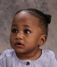 Load image into Gallery viewer, 14K Gold-Plated Ball Stud Earrings for Baby & Kids