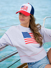Load image into Gallery viewer, USA Trucker Hat