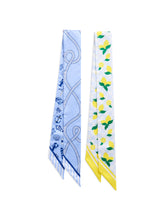 Load image into Gallery viewer, Coastal Citrus Twilly Scarf