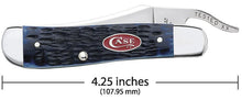 Load image into Gallery viewer, Case Navy Blue Bone Rogers Jig RussLock Knife