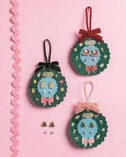 Load image into Gallery viewer, Rhinestone Christmas Earrings