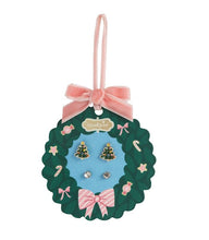 Load image into Gallery viewer, Rhinestone Christmas Earrings