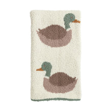Load image into Gallery viewer, Mallard Duck Chenille Blanket