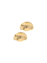 Load image into Gallery viewer, Set of 2 Gold Shell Claw Clip