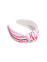 Load image into Gallery viewer, Ric Rac Knotted Headband Pink