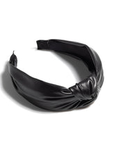 Load image into Gallery viewer, Shiraleah Knotted Faux Leather Headband