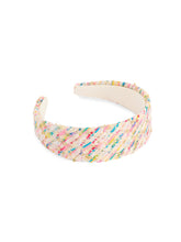 Load image into Gallery viewer, Wide Tweed Headband Multi