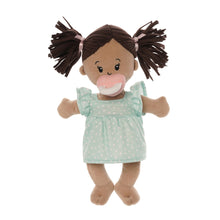 Load image into Gallery viewer, Love, Baby Stella Doll Light Beige with Brown Pigtails