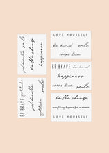 Load image into Gallery viewer, Inked by Dani Temporary Tattoos