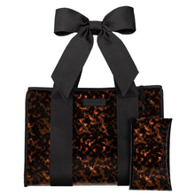 Load image into Gallery viewer, Case Mate Jelly Tote w/Phone Pouch Tortoiseshell Bow