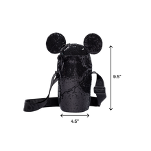 Load image into Gallery viewer, Corkcicle Sling Mickey Mouse Black Sequin