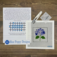 Load image into Gallery viewer, Blue Hydrangea Needlepoint Kit