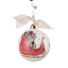 Load image into Gallery viewer, Glory Haus Santa Sleigh Ornament