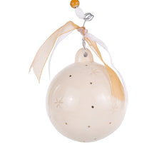 Load image into Gallery viewer, Glory Haus Gold Striped Cross Ornament