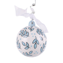 Load image into Gallery viewer, Glory Haus Blue Bowtie 1st Christmas Ornament