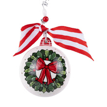Load image into Gallery viewer, Glory Haus Wreath Joy to the World Ornament