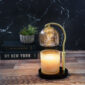 Load image into Gallery viewer, Mercury Glass Candle Warmer Lamp