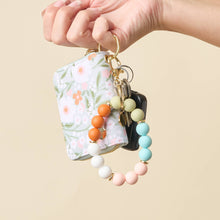 Load image into Gallery viewer, Hands-Free Keychain Wristlet-Happy Place