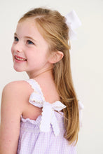 Load image into Gallery viewer, Beaufort Bonnet Laineys Little Dress Laudedale Lavender Gingham/Worth Ave White