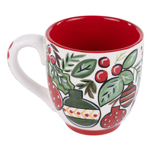 Load image into Gallery viewer, Ornaments and Holly Classic Christmas Mug