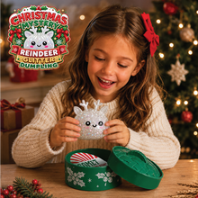 Load image into Gallery viewer, Fun Doh Christmas Mystery Reindeer Dumpling Squishy