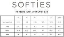 Load image into Gallery viewer, Softies Pointelle Tank with Shelf Bra Sky Blue