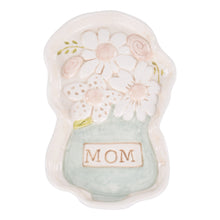 Load image into Gallery viewer, Mom Flower Vase Trinket Tray