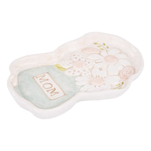 Load image into Gallery viewer, Mom Flower Vase Trinket Tray