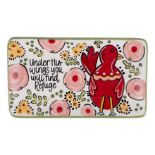 Load image into Gallery viewer, Find Refuge Red Bird Trinket Tray