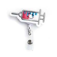 Load image into Gallery viewer, Syringe | Nurse Badge Reel Holder
