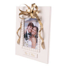 Load image into Gallery viewer, Mr. & Mrs. Gold Bow Frame