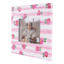 Load image into Gallery viewer, Striped Flower Frame