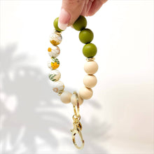 Load image into Gallery viewer, Hands-Free Keychain Wristlet Dash of Daisy