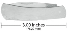 Load image into Gallery viewer, Case Brushed Stainless Steel Executive Lockback Knife