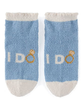 Load image into Gallery viewer, Shiraleah Sky "I Do" Home Socks