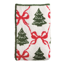 Load image into Gallery viewer, Chenille Christmas Tree Blanket