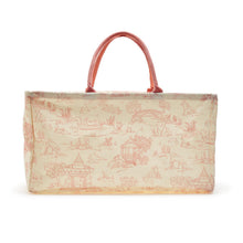 Load image into Gallery viewer, Toile Hamper/Storage Tote
