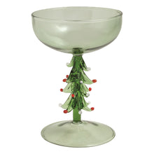 Load image into Gallery viewer, Christmas Coupe Glass