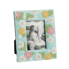 Load image into Gallery viewer, Floral Beaded Frame