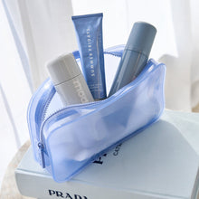 Load image into Gallery viewer, Case Mate Jelly Makeup Bag -Carolina Blue