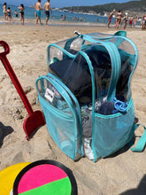 Load image into Gallery viewer, Clear Backpack XL Turquoise