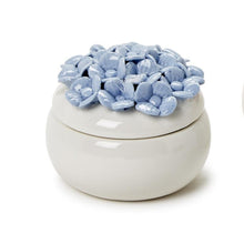 Load image into Gallery viewer, Hydrangea Trinket Jewelry Box with Lid