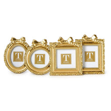 Load image into Gallery viewer, Vintage Gold Mini Photo Frame with Accent Bow